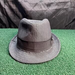Stetson All American Men's Charcoal Grey Polyester Fedora L/XL